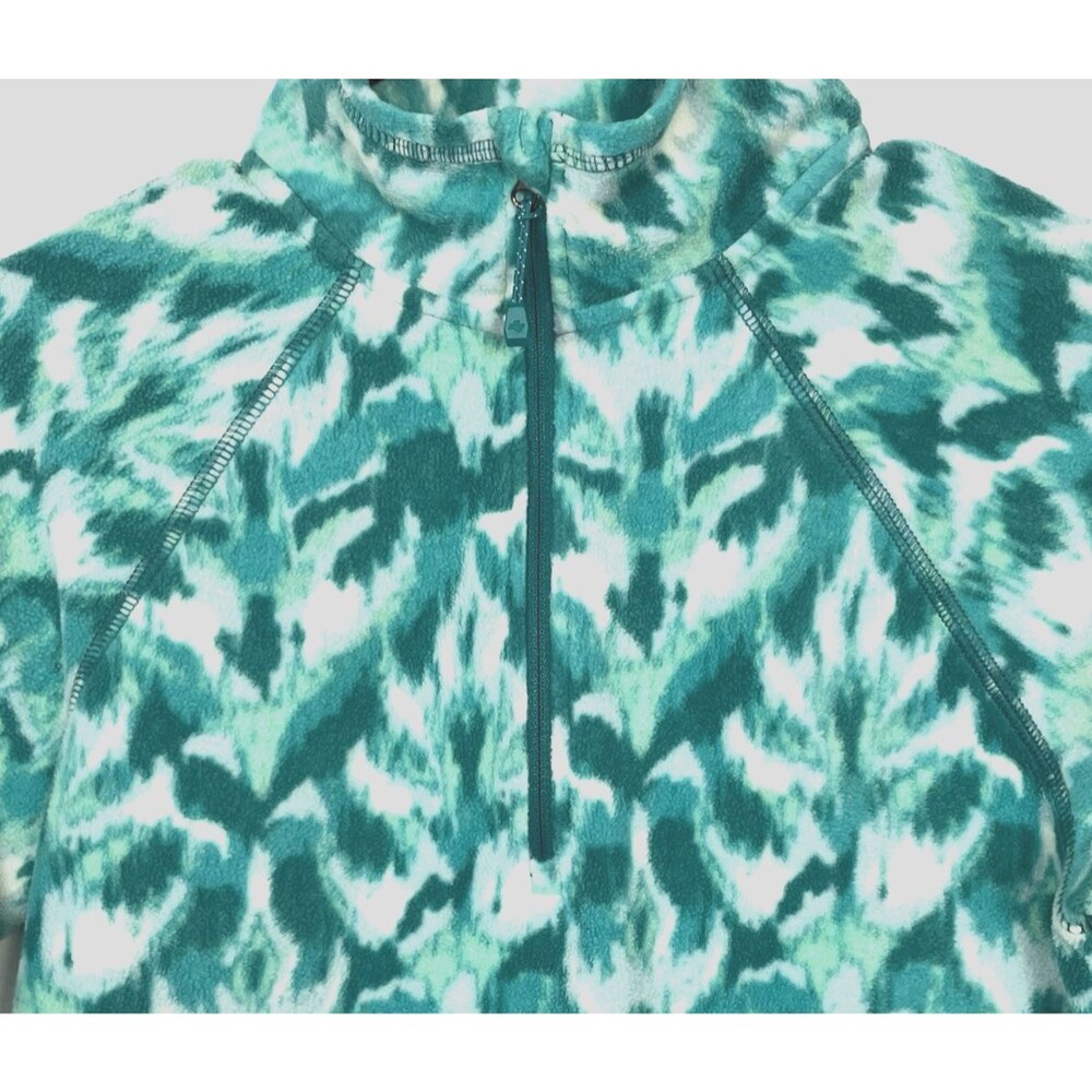 Eddie Bauer Womens Activewear Fleece 1/4 Zip top Size XS Multi Color - Picture 6 of 8